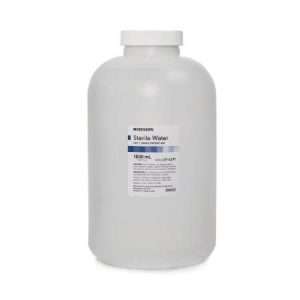 McKesson Irrigation Solution Sterile Water for Irrigation Not for Injection Bottle 1000 mL