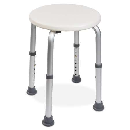 McKesson Shower Stool Without Arms Aluminum Frame Without Backrest 13 Inch Seat Width