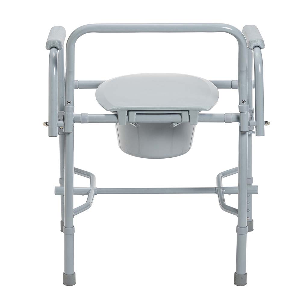 Drive Medical Deluxe Steel Drop Arm Commode