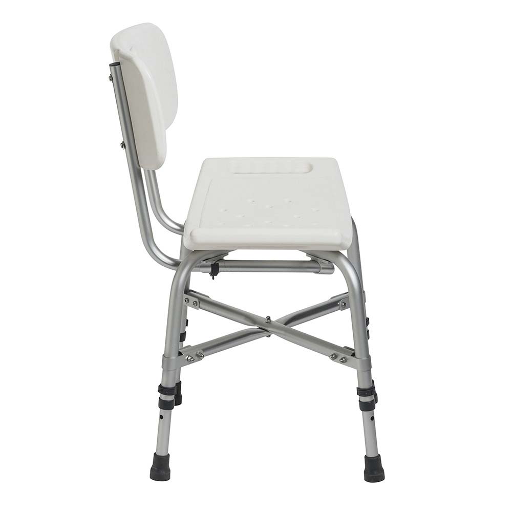 Drive Medical Deluxe Bariatric Shower Chair with Cross-Frame Brace