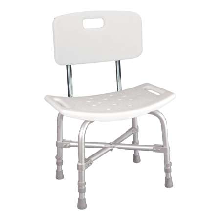 McKesson Bath Bench Without Arms Frame With Backrest