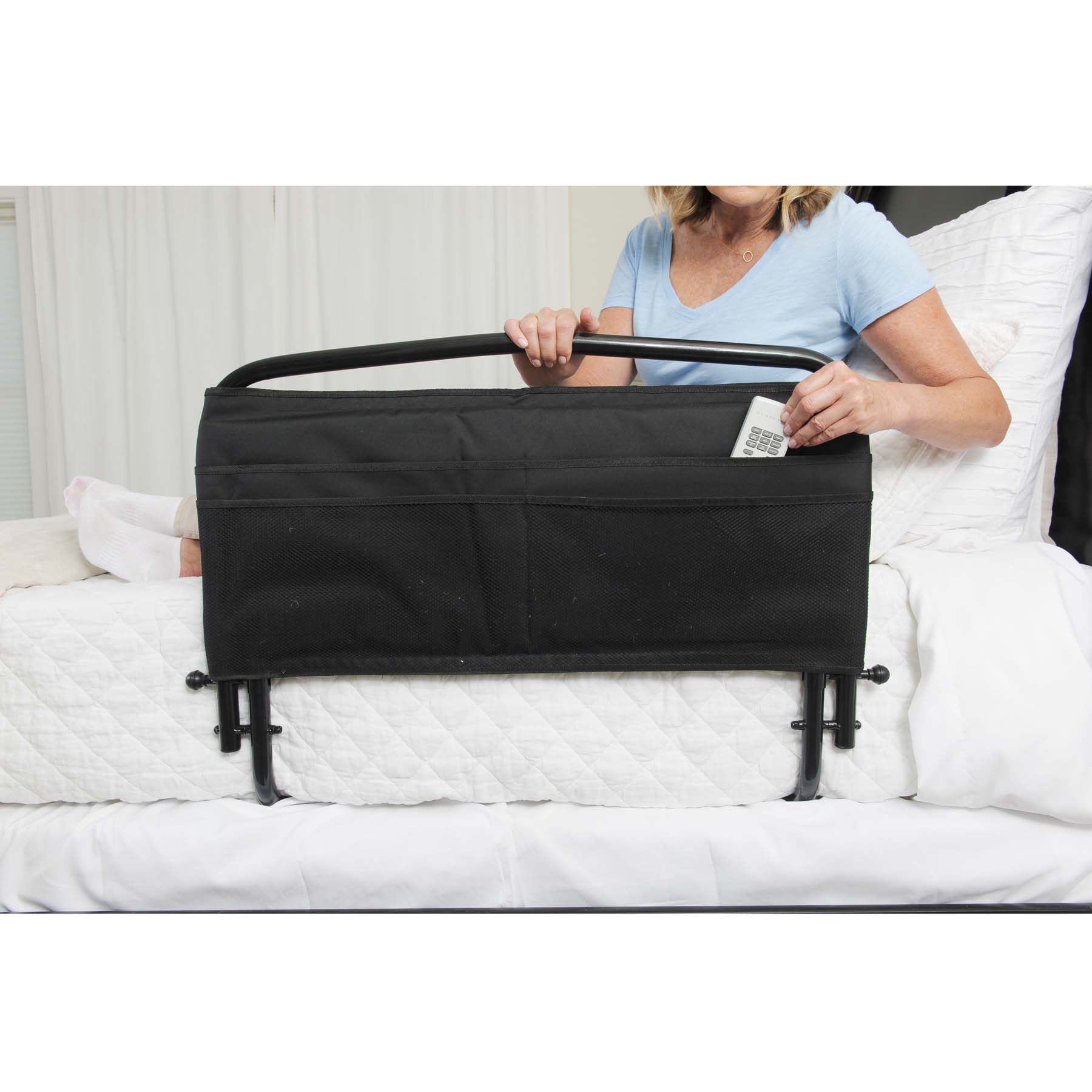 Stander 30” Safety Bed Rail & Padded Pouch