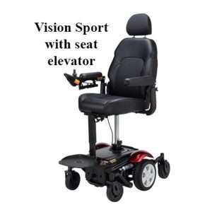 Merits Vision Sport Power Wheelchairs