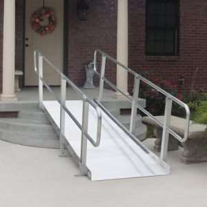 PVI OnTrac Wheelchair Ramp with Handrails