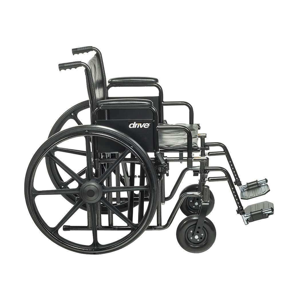 Drive Medical Bariatric Sentra EC Heavy-Duty Wheelchair