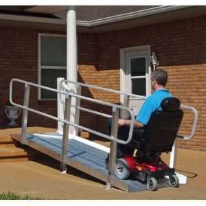 PVI OnTrac Wheelchair Ramp with Handrails