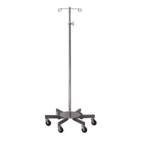 McKesson Infusion Pump Stand 4-Hook 6-Leg