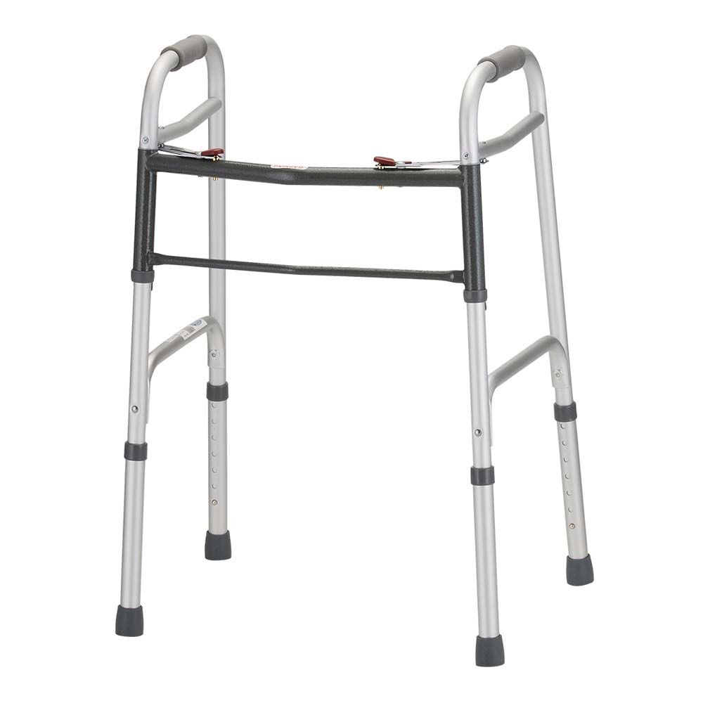 Nova Folding Walker 2 Button Standard Adult