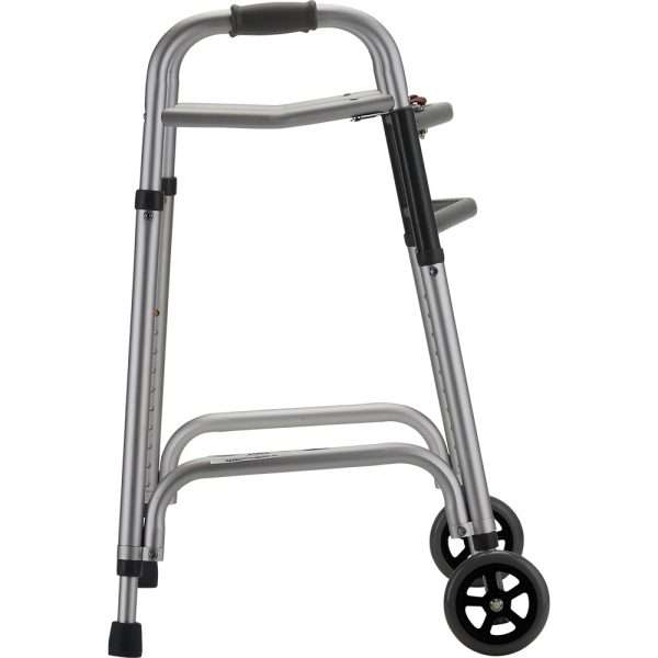 Nova Heavy Duty Folding Walker With 5″ Wheels