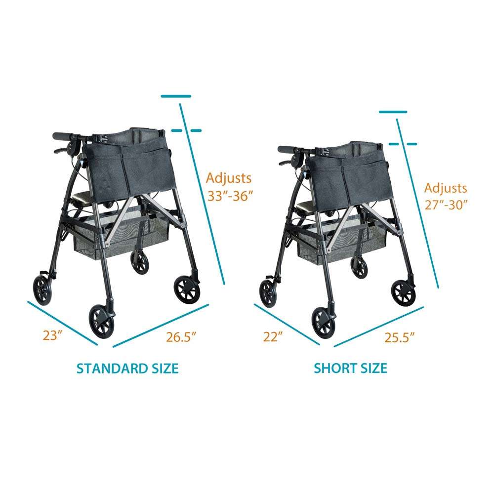 Stander EZ Fold-N-Go Rollator