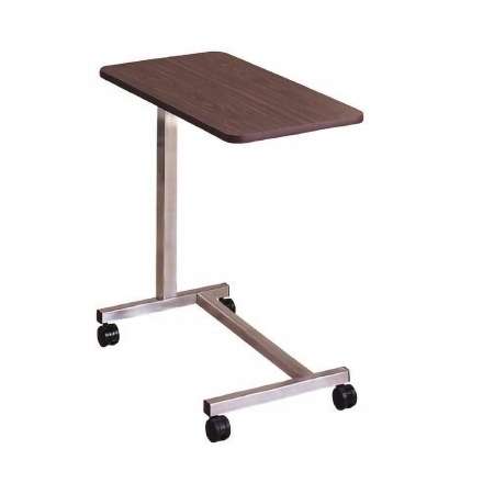 McKesson Overbed Table Non-Tilt Spring Assisted Lift 28-1/4 to 43-1/4 Inch Height Range
