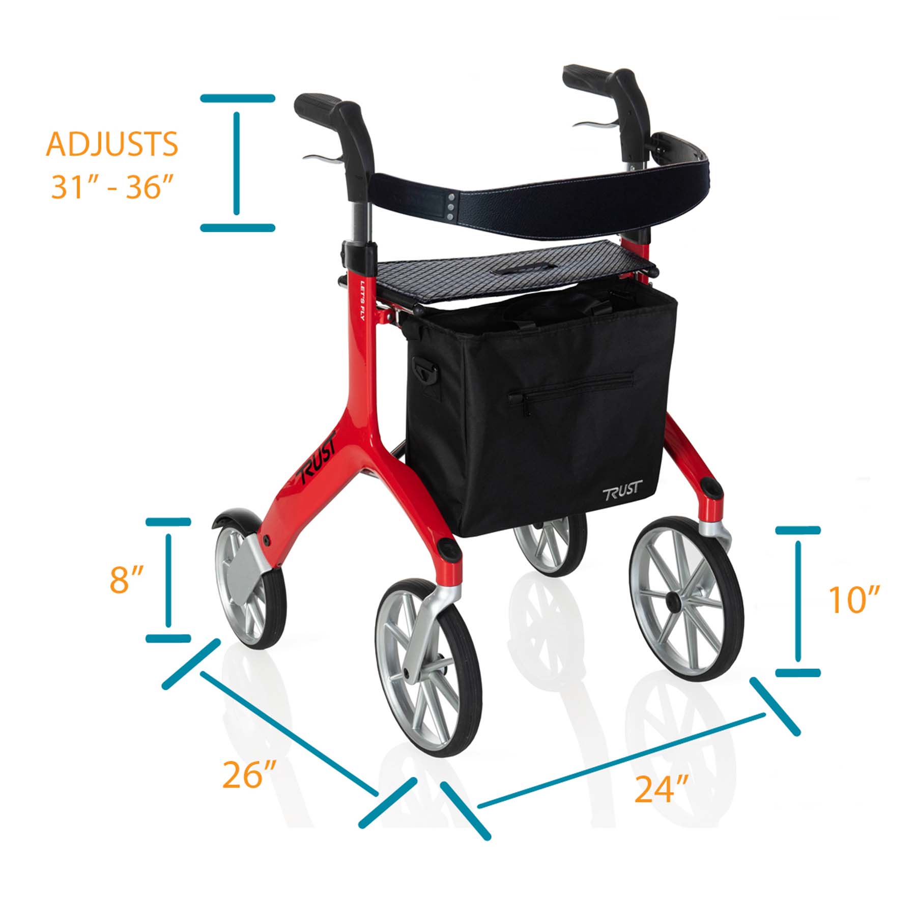 Stander Let’s Fly Rollator