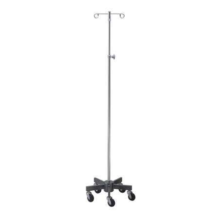 McKesson Infusion Pump Stand 2-Hook 5-Leg