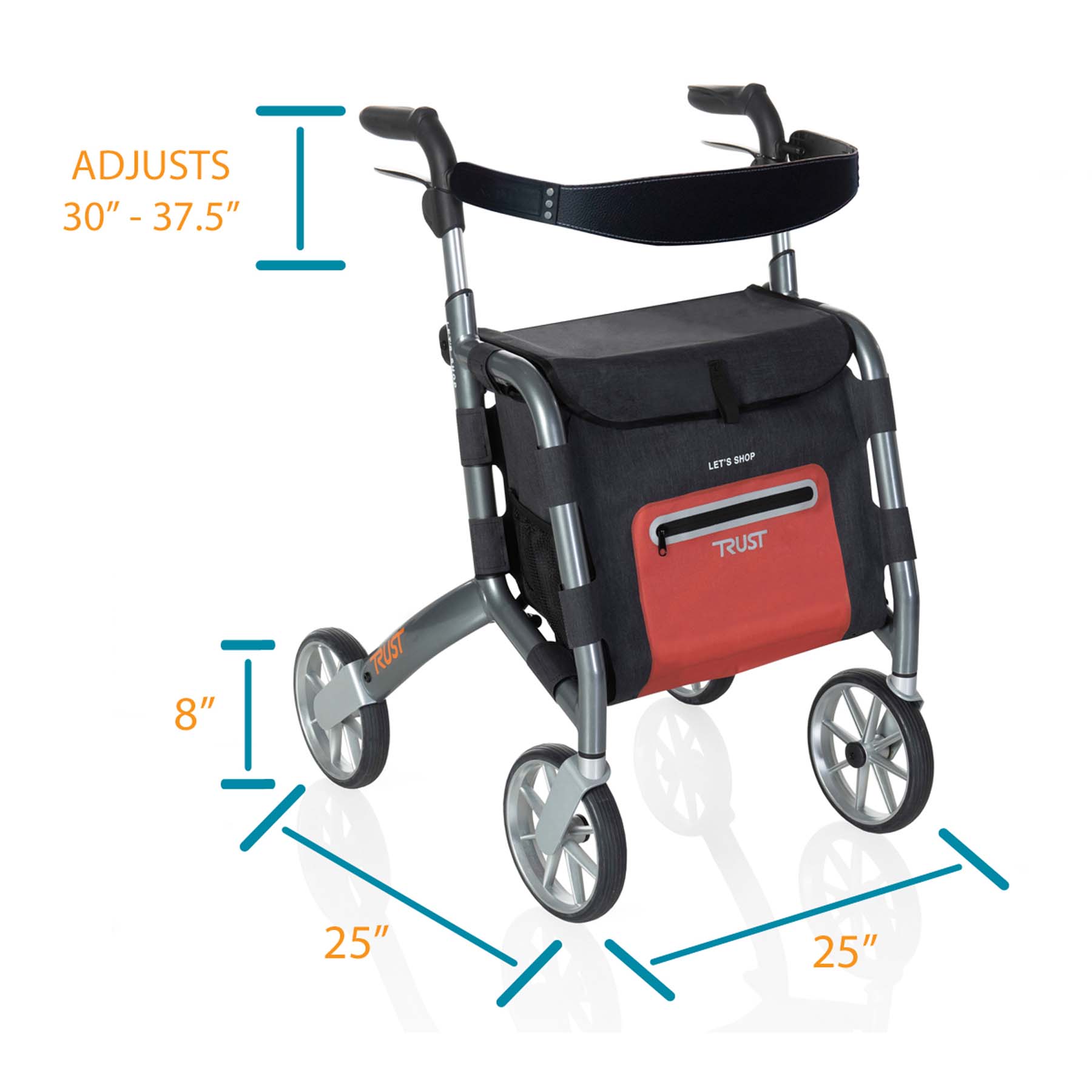 Stander Let’s Shop Rollator