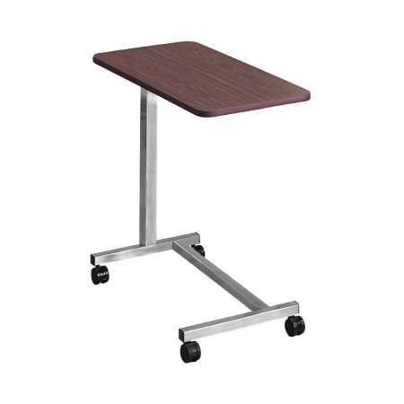 McKesson Overbed Table Non-Tilt Spring Assisted Lift 19-3/4 to 26-3/4 Inch Height Range