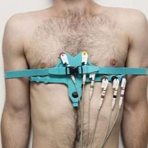 12 Lead ECG Electrodes Belt with Straps for EKG heart rate monitor