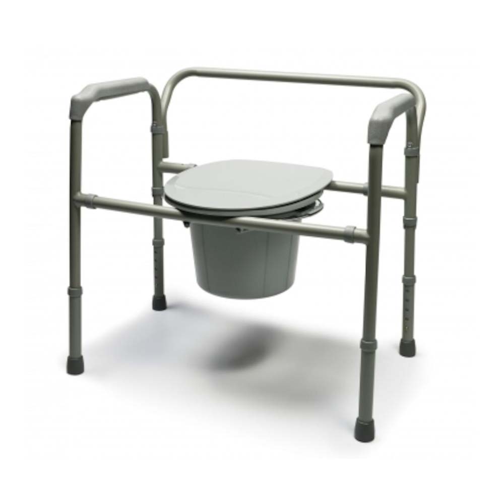 Graham-Field Bariatric Steel Folding Commode