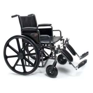 Graham-Field Traveler HD Heavy Duty Bariatric Wheelchair – 24″ Seat