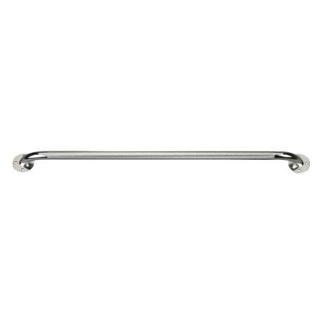 Drive Medical Wall Grab Bar Chrome Finish Knurled Steel