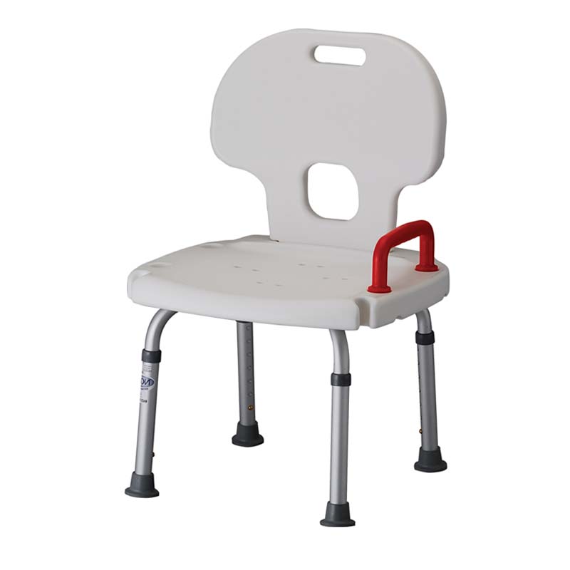 Nova Bath Seat With Back & Red Safety Handle