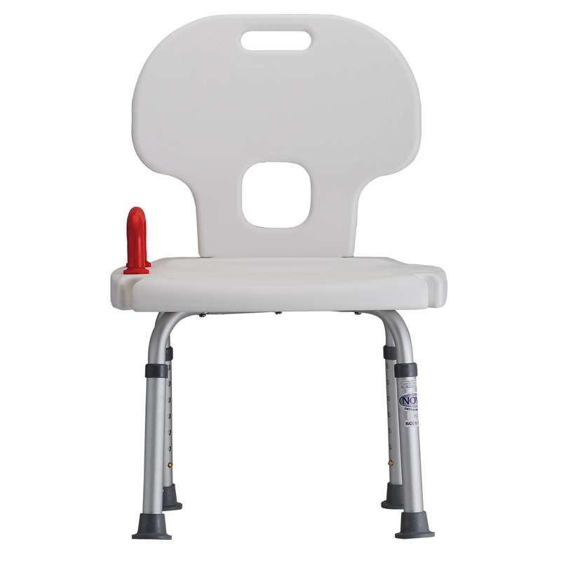Nova Bath Seat With Back & Red Safety Handle