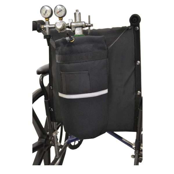 Diestco O-2 D-Tank Holder for Wheelchairs with Push Handles