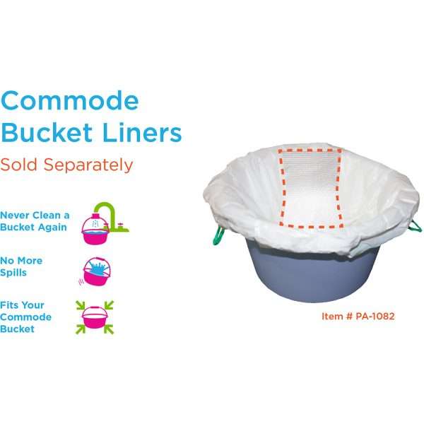Nova Heavy Duty Drop – Arm Commode