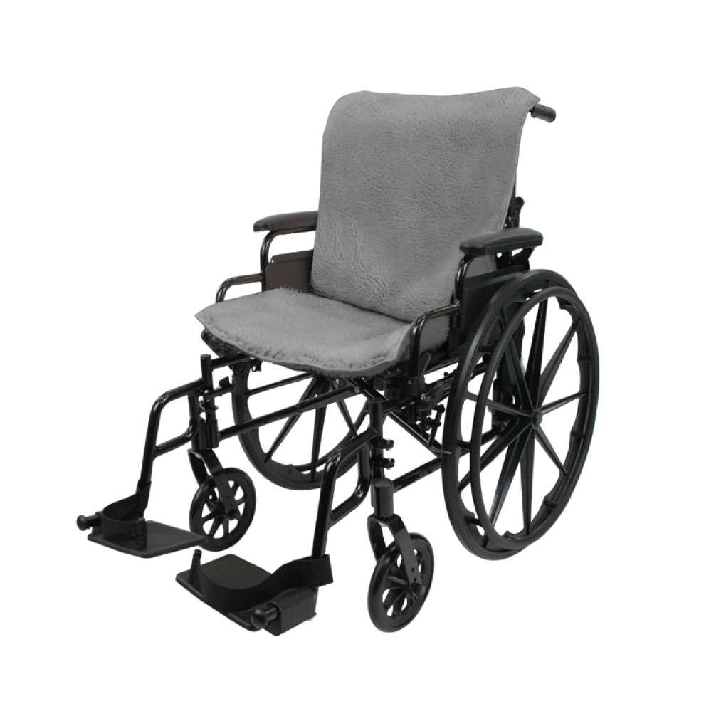 Vive Health Sheepskin Wheelchair Seat & Backrest Pads