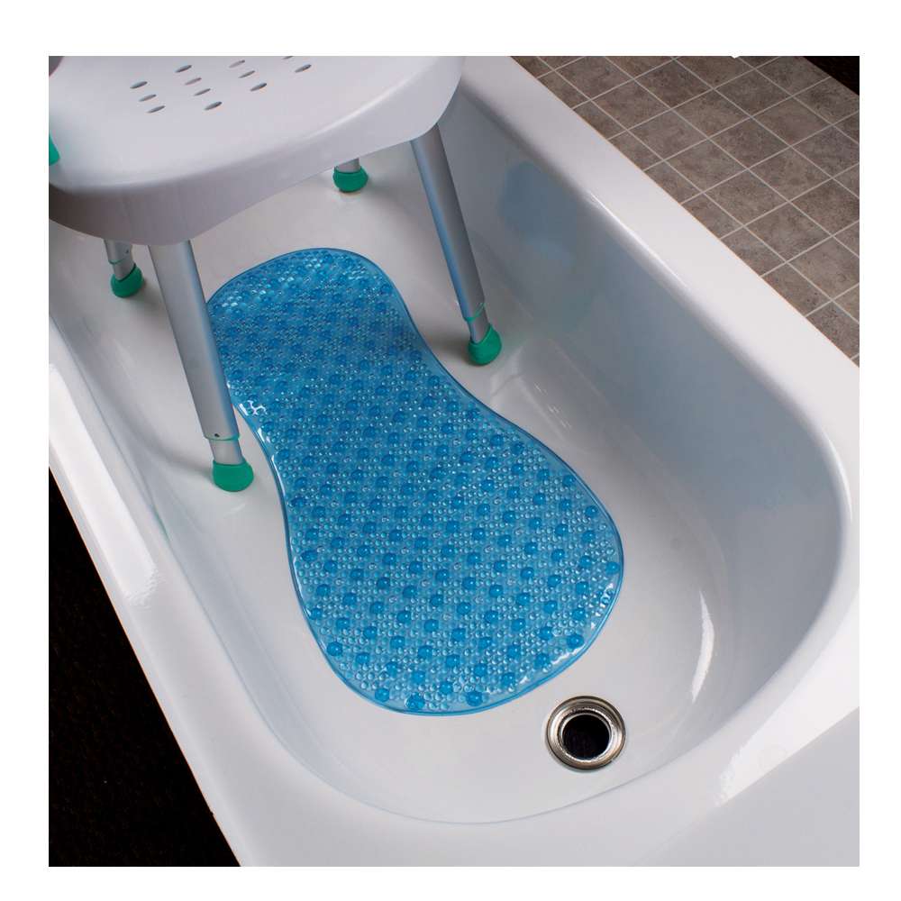 Vive 38 x 15 Bath Mat Blue