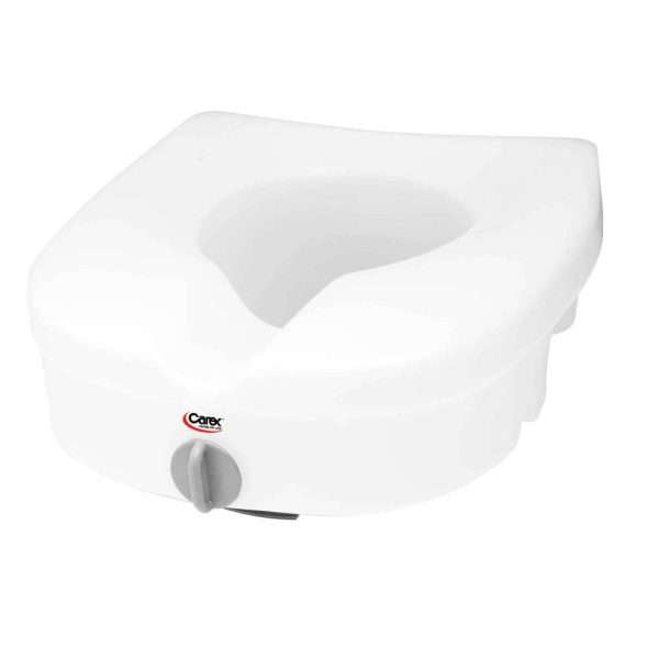 Carex E-Z Lock Raised Toilet Seat