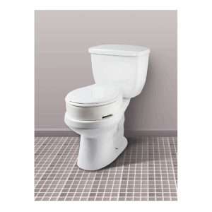 Carex Hinged Toilet Seat Riser – Elongated