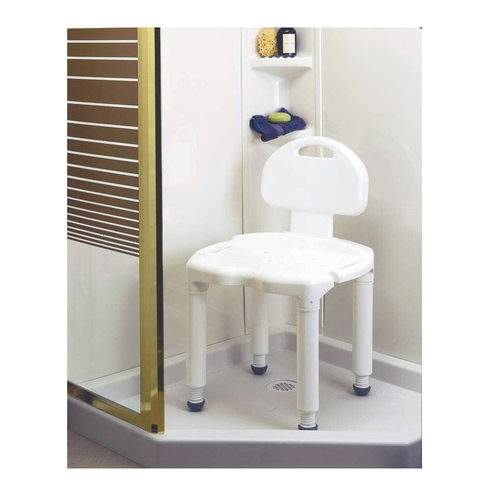 Carex Universal Bath Seat with Back