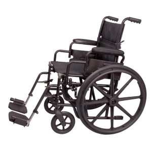 Carex Lightweight Folding Wheelchair2