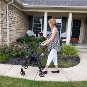 Carex Steel Rolling Walker