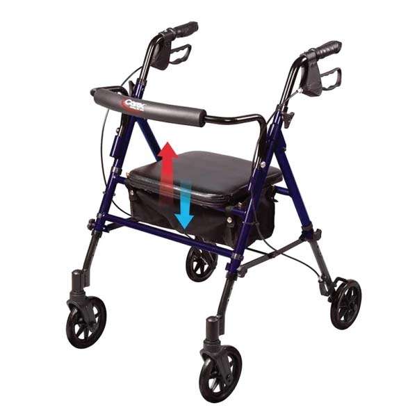 Carex Step ‘N Rest Rolling Walker