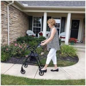 Carex Step ‘N Rest Rolling Walker