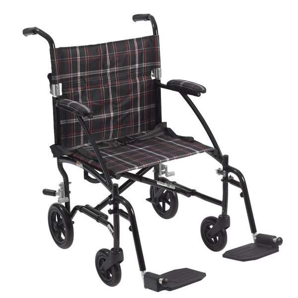 Drive Medical Fly-Lite Aluminum Transport Chair