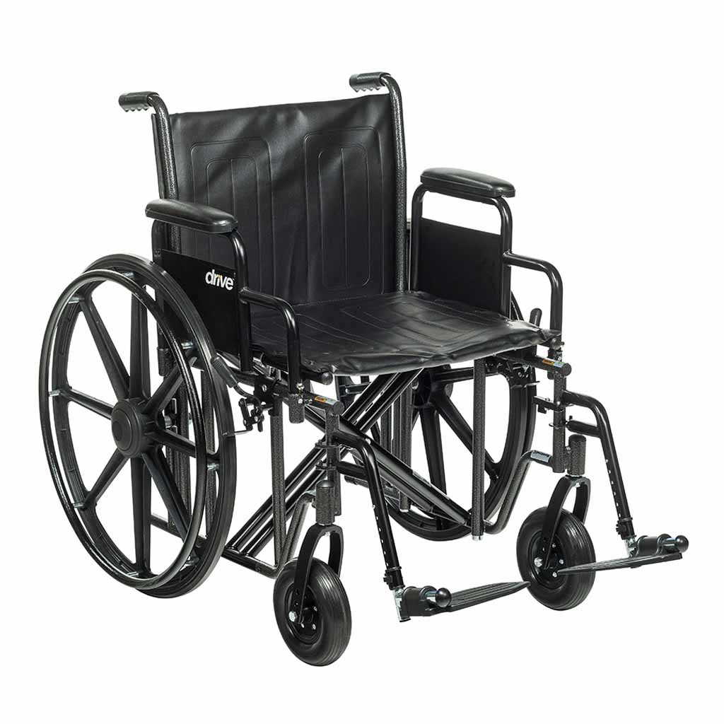 Drive Medical Bariatric Sentra EC Heavy-Duty Wheelchair