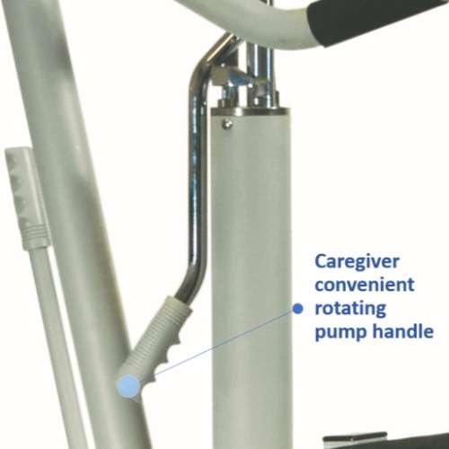 Invacare Get-U-Up Hydraulic Stand-Up Lift