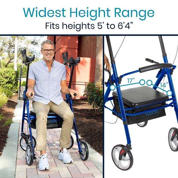 Vive Health Upright Walker, Series T