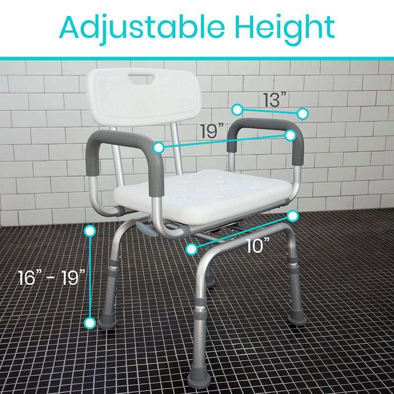 Vive Health Swivel Shower Chair