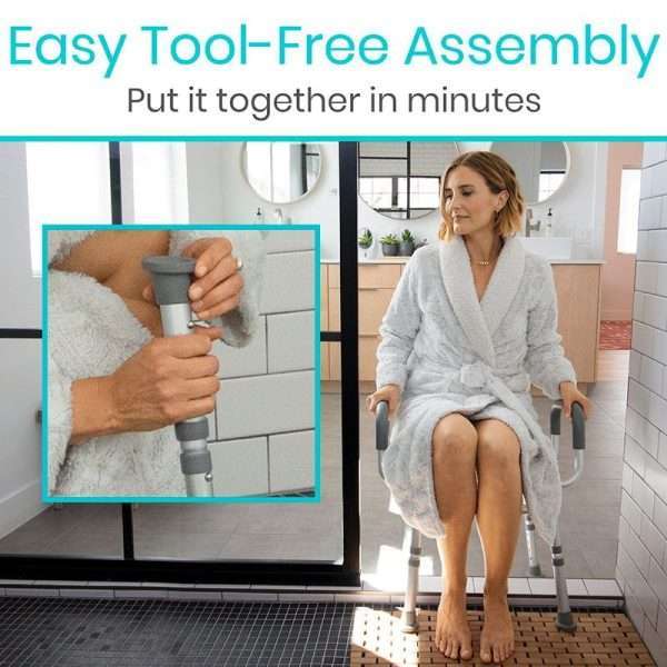 Vive Health Swivel Shower Chair