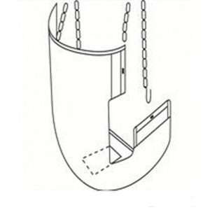 Joerns Hoyer Dacron Mesh Sling One Piece Seat and Back with of 2 Chains