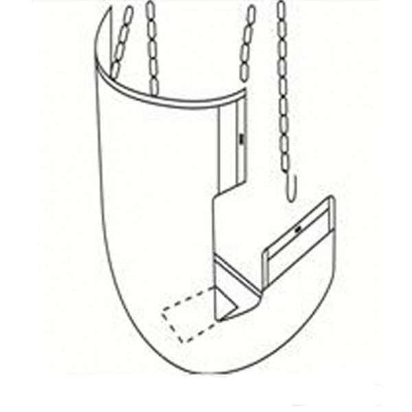 Joerns Hoyer Dacron Mesh Sling One Piece Seat and Back with of 2 Chains
