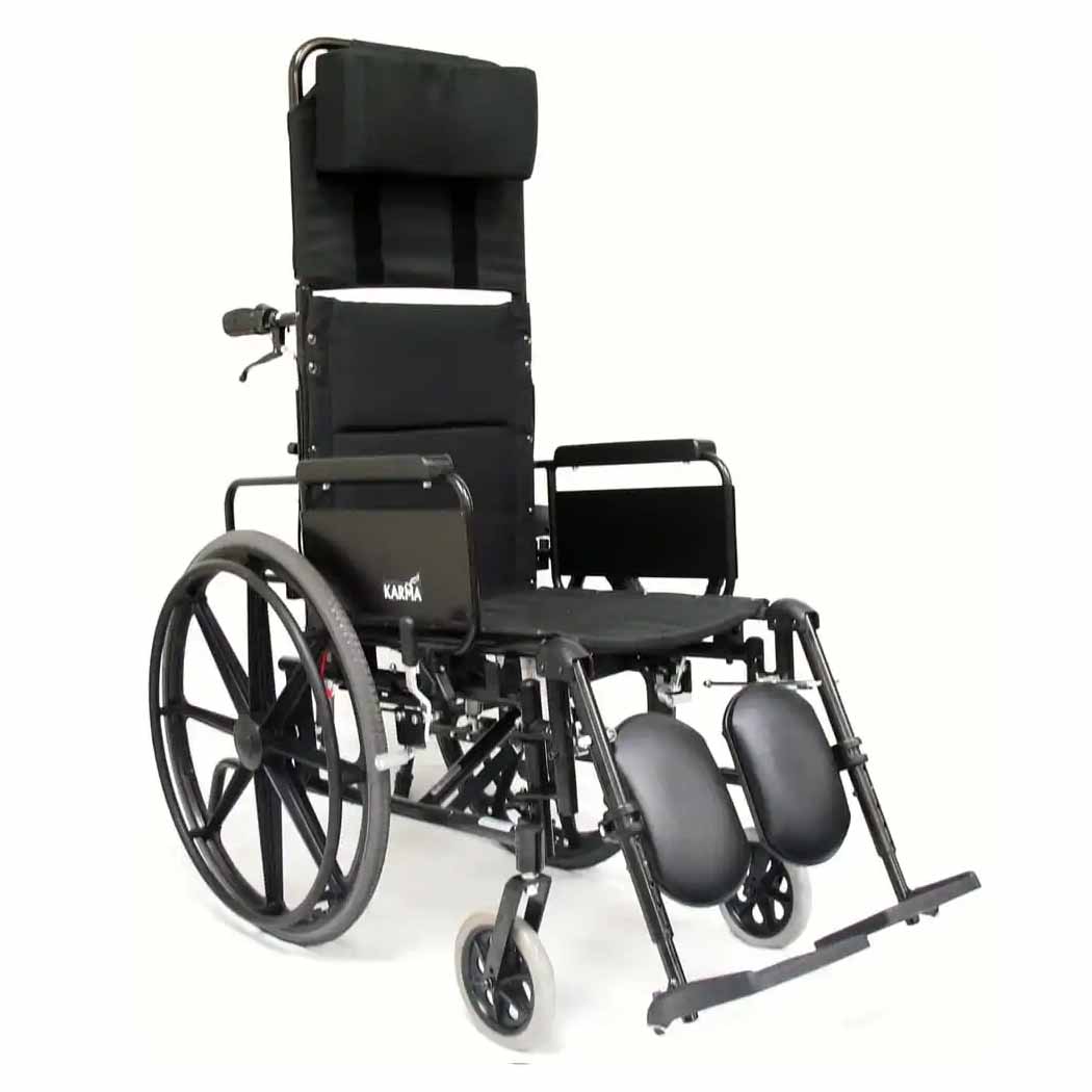 Karman KM-5000 Self Propel Ultralight Reclining Wheelchair