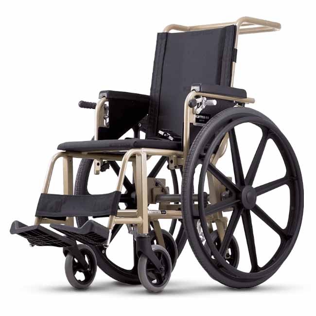 Km-AA20 Convertible Airplane Aisle Chair for Easy Travel and Manual Use