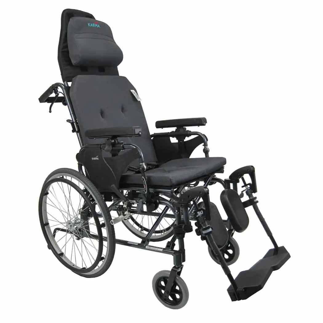 Karman MVP-502 Self Propel Ergonomic MVP Reclining Wheelchair