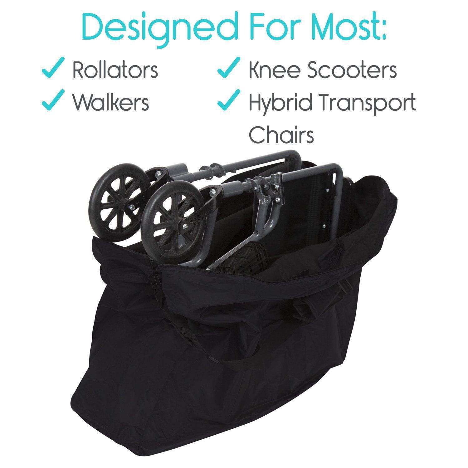 Vive Health Wheelchair Rollator