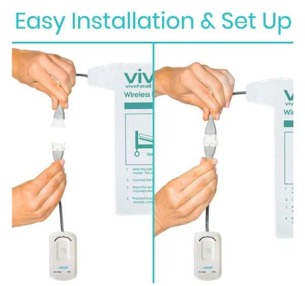 Vive Health Wireless Bed Alarm and Pager