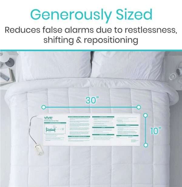 Vive Health Wireless Bed Alarm and Pager